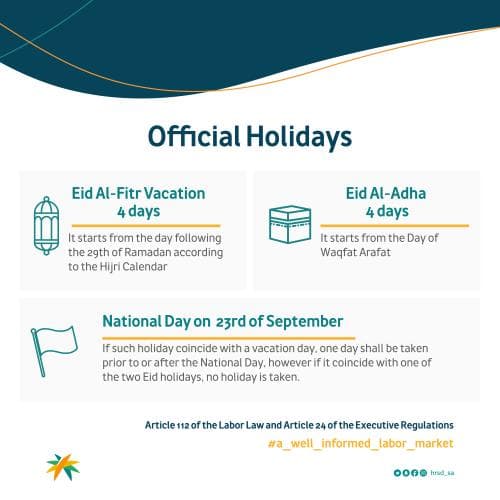 Official Holidays