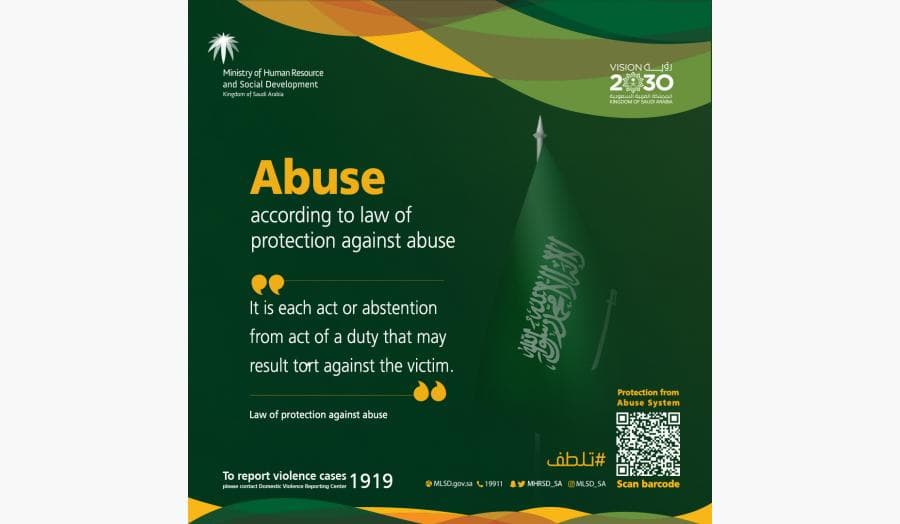 Abuse according to law of protection against abuse