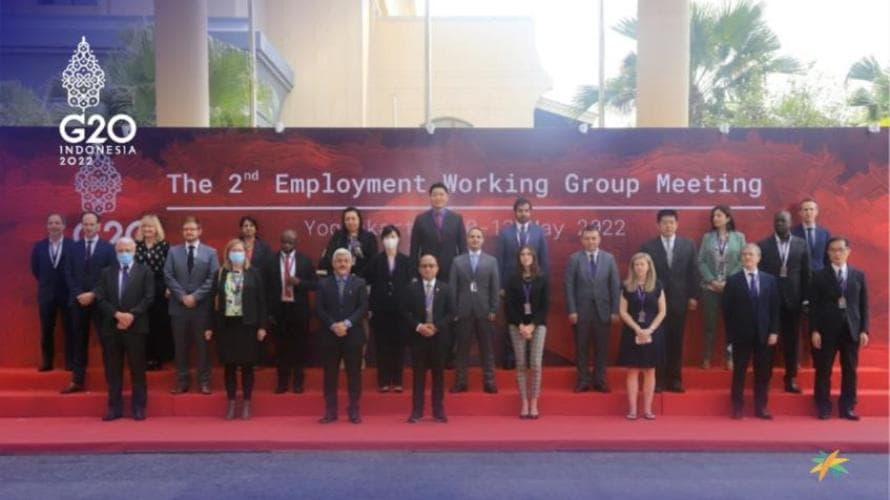 انعقاد الاجتماع الثاني لمجموعة عمل التوظيف بمجموعة العشرين في إندونيسيا